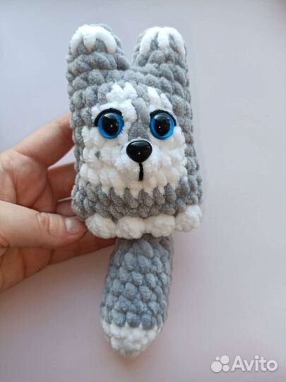 Малыш хаски ручной работы