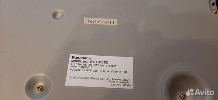 Факс-телефон Panasonic KX-F680BX