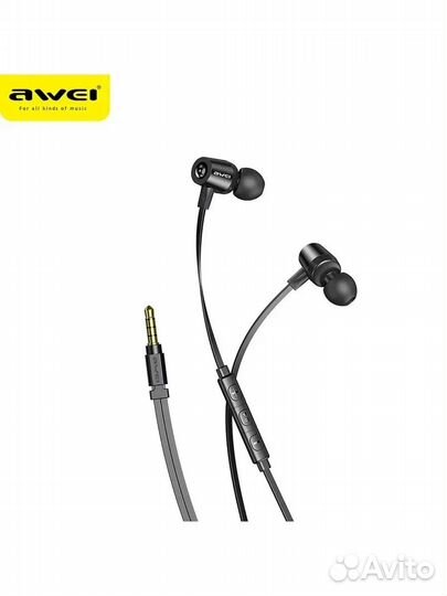Вакуумные наушники Awei L1 Super Bass