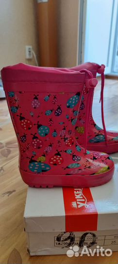 Резиновые сапожки 25