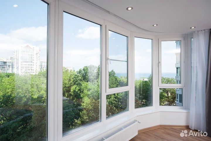 Остекление балконов от производителя на кмв