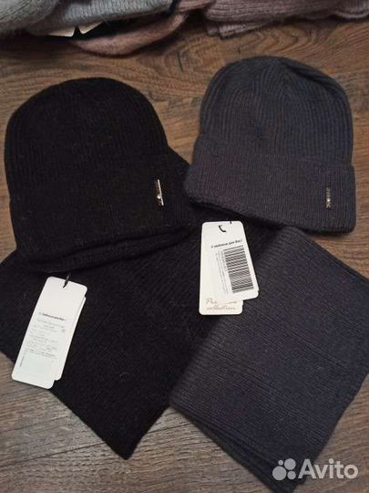 Зимняя шапка и снуд новые
