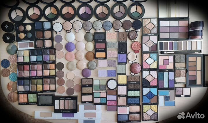 Тени для век Chanel Dior Smashbox Lancome Pupa