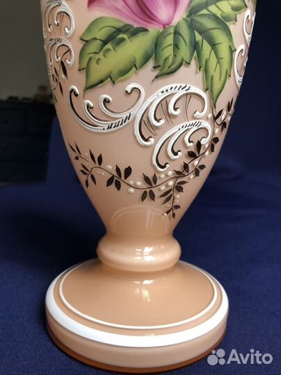 Вазы винтажные Bohemia времён СССР