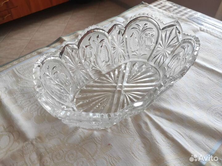 Ваза хрустальная СССР