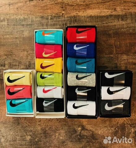 Носки комплект Nike, Adidas и другие