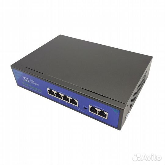 Коммутатор на 4 PoE порта ST-S45POE (2M/65W/A) (ве
