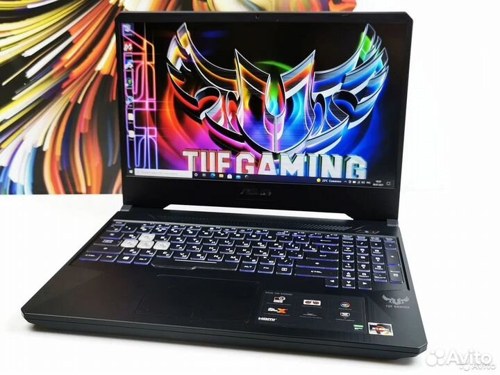 Топ Asus TUF 8 ядер Ryzen5 16GB DDR4 gtx1660ti SSD