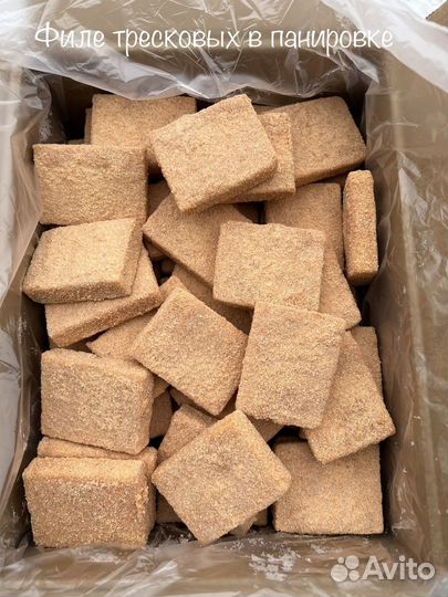 Стейк лосося, филе тресковых