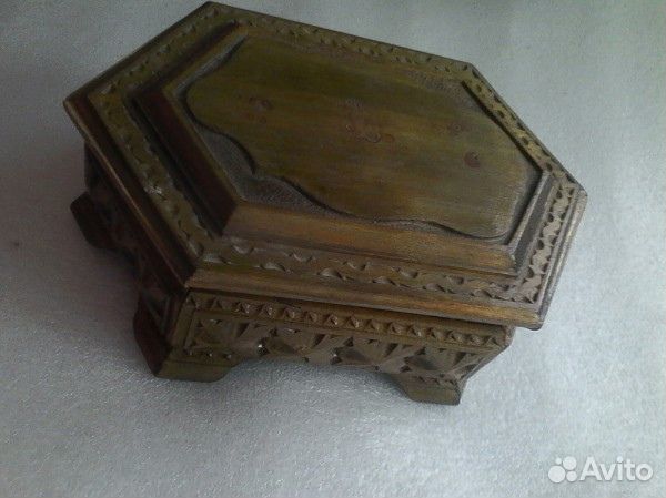 Шкатулка деревянная реставратору