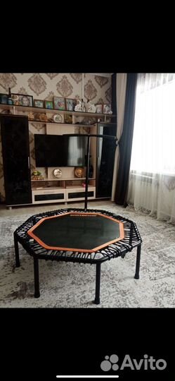 Батут для фитнеса с ручкой