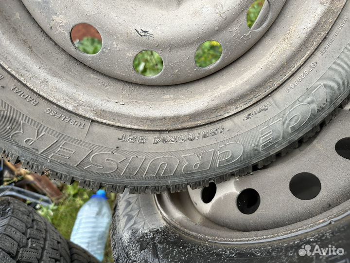 Зимние колеса 185/60/r14 на ваз