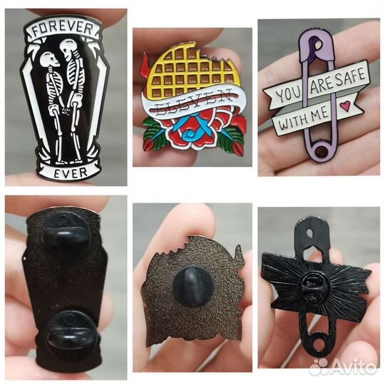 Значки/брошки на одежду