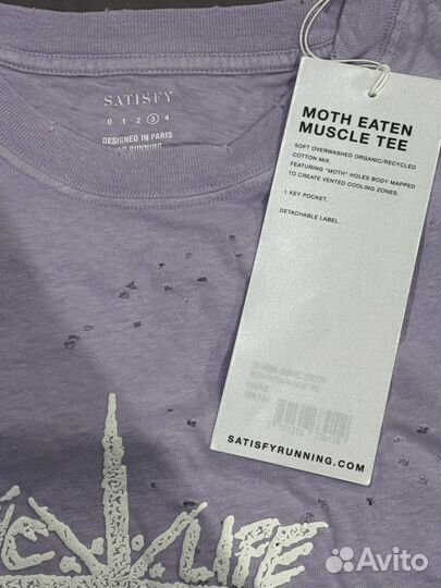 Satisfy беговая майка