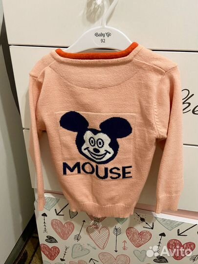 Кардиган и джемпер детские 104