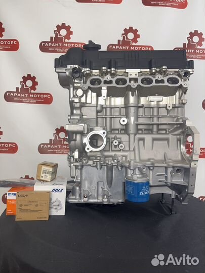 Новый Двигатель (мотор) Kia Ceed Hyundai Solaris