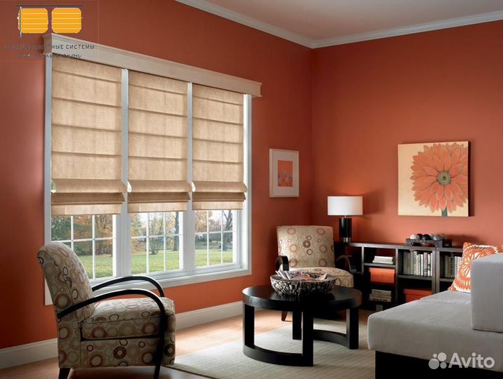 Жалюзи римские шторы