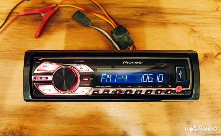 Магнитола Pioneer MVH-150UB с Bluetooth