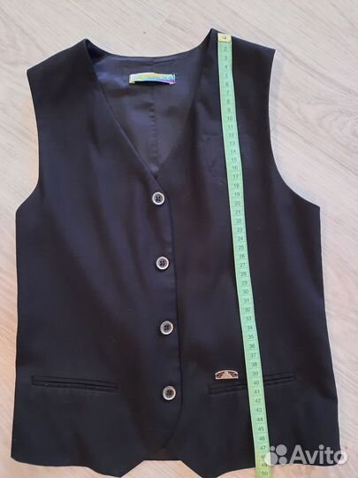 Жилетка для мальчика школьная 140