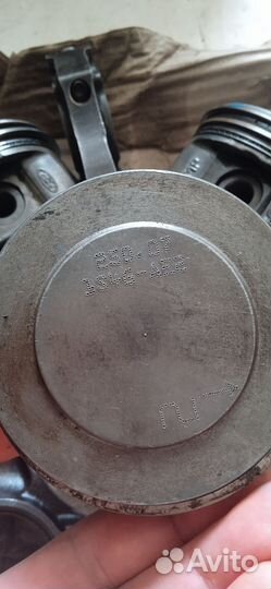 Поршень шатун форд фокус фьюжн фиеста 1.4