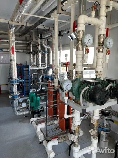 Крышная котельная для многоквартирного дома