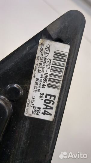 Зеркало боковое левое киа Ceed, 2010