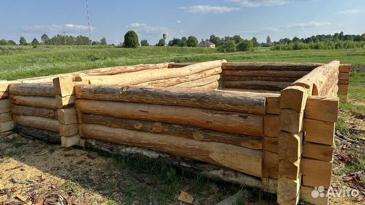 Срубы из бревна под заказ