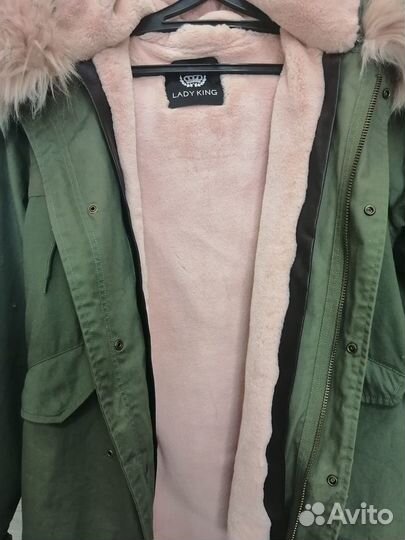 Парка зимняя с мехом