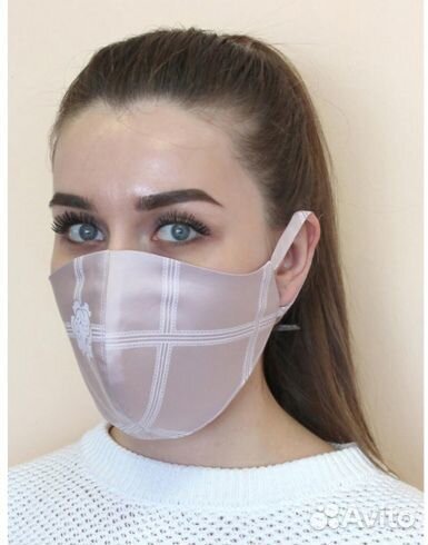 Тканевая защитная маска для лица