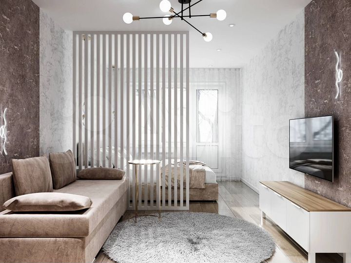 1-к. квартира, 28,1 м², 5/5 эт.