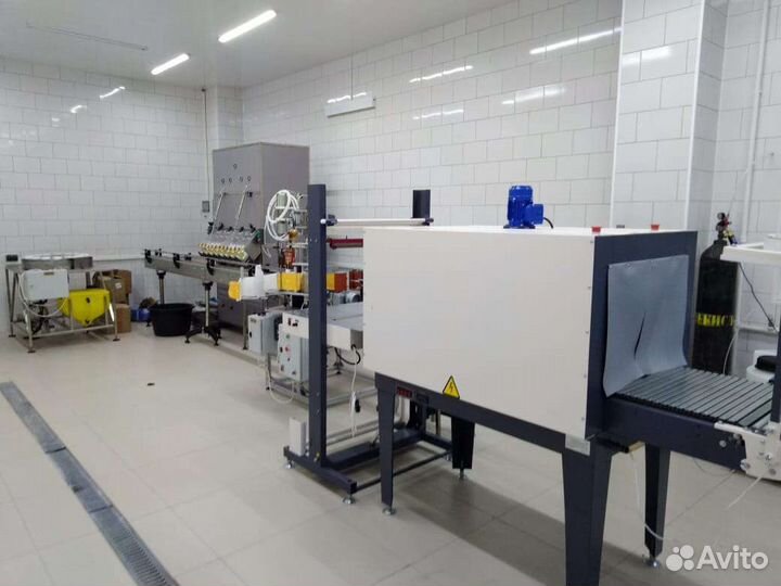 Линия розлива 0,5 стекло