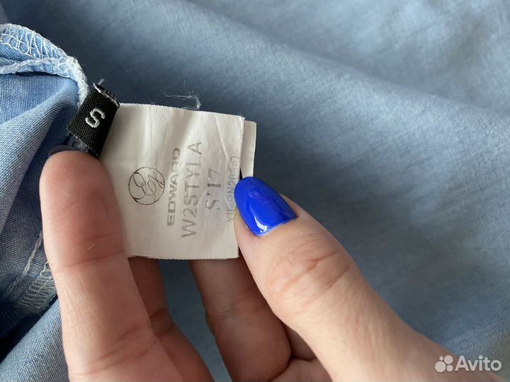 Джинсовая майка