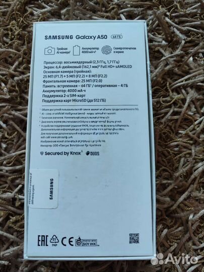 Samsung galaxy a50