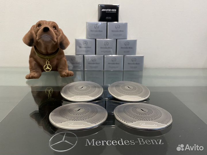 Накладки Burmester на динамики для Мерседес Бенц