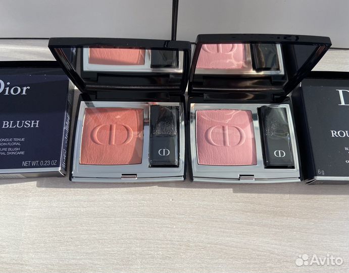 Dior rouge blush румяна для лица