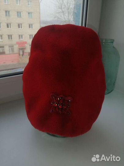 Шапка зимняя меховая женская