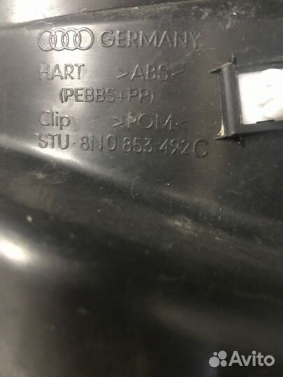 Накладка на порог Audi Tt 1.8