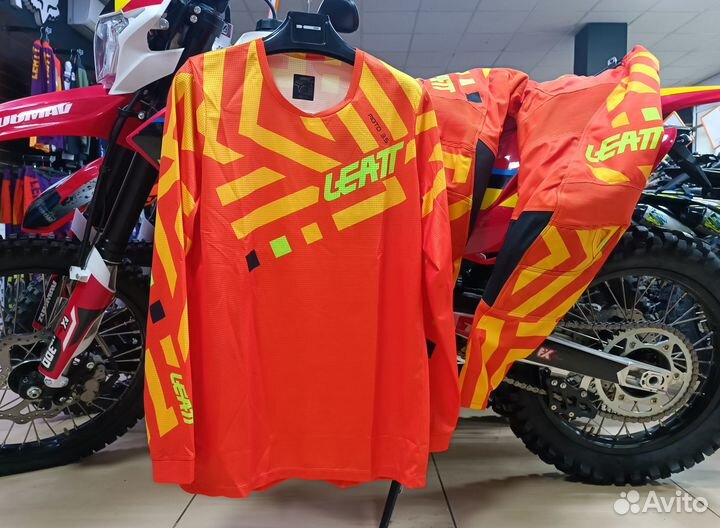 Комплект штаны+джерси leatt 3.5 Citrus V24