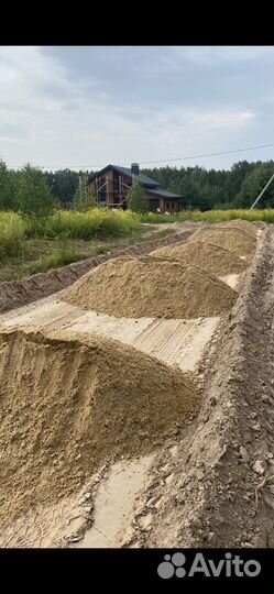 Песок, щебень, асфальт