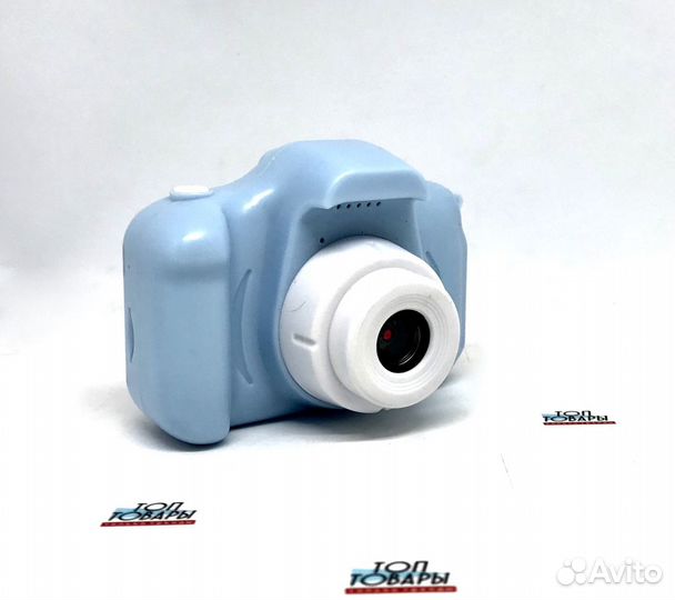 Детский фотоаппарат Cartoon Digital Camera голубой