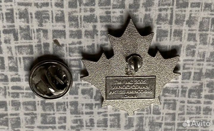 Значок коллекционный Олимпиада Ванкувер 2010