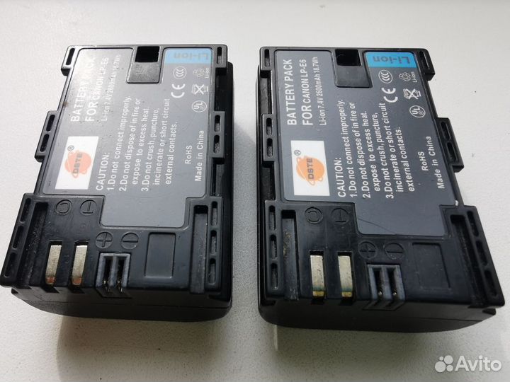 Аккумуляторная батарея lp-e6 для Canon