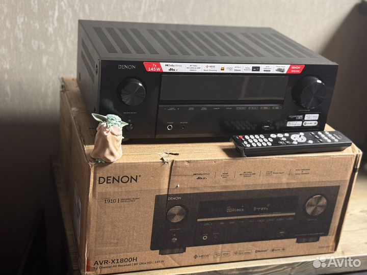 Ресивер Denon AVR-X1800H Dolby Atmos, 8k