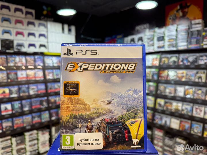 Игры для PS5: Expeditions: A MudRunner Game