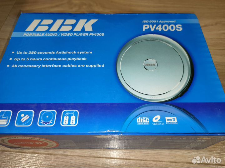 Аудио/Видео Плеер PV400S Cd плеер, MP3 дисковый