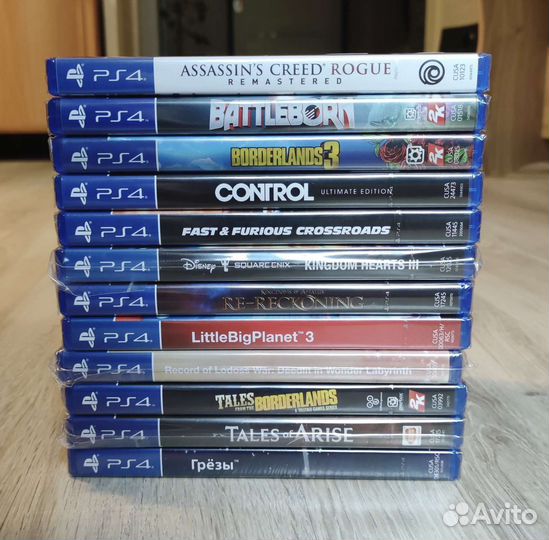 Игры на PS4 (Новые)