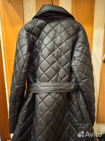 Пальто черное женское пуховое Conso 44 46 размер