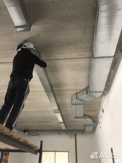 Монтаж систем вентиляции