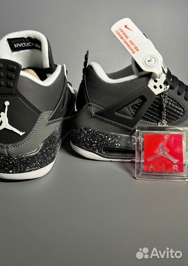 Кроссовки Air Jordan 4 Retro Fear Pack Люкс