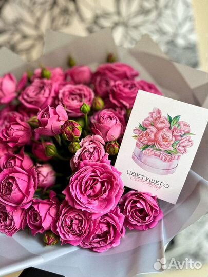 Пионовидные кустовые Розы